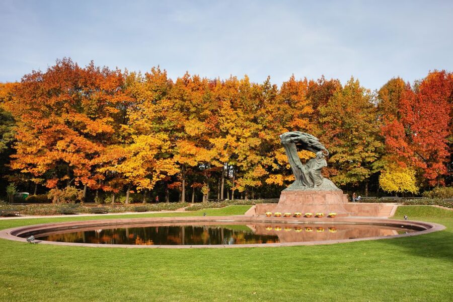 Warsaw Must-Sees: 4-Hour Private Tour by Retro Fiat - Łazienki Royal Park: A Break From the Big Stones