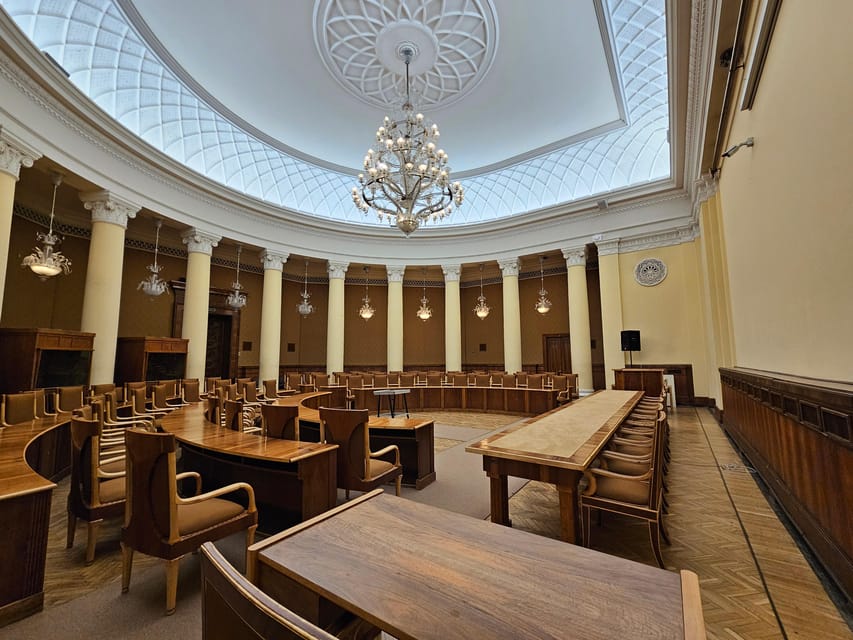 Warsaw: Palace of Culture and Science Guided Tour - Inside the Palace: guided rooms, cultural spaces, and what to pay attention to
