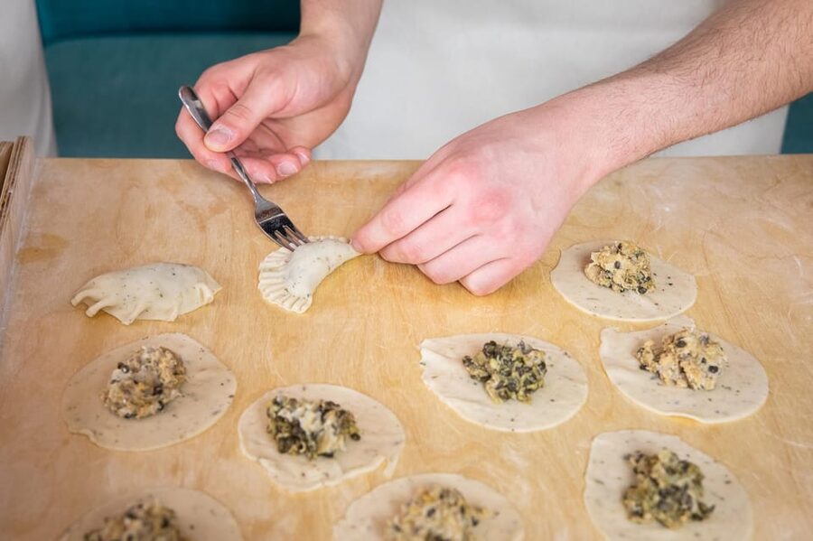 Warsaw: Polish Dumplings Cooking Class - The short pierogi intro: origins first, then straight to making