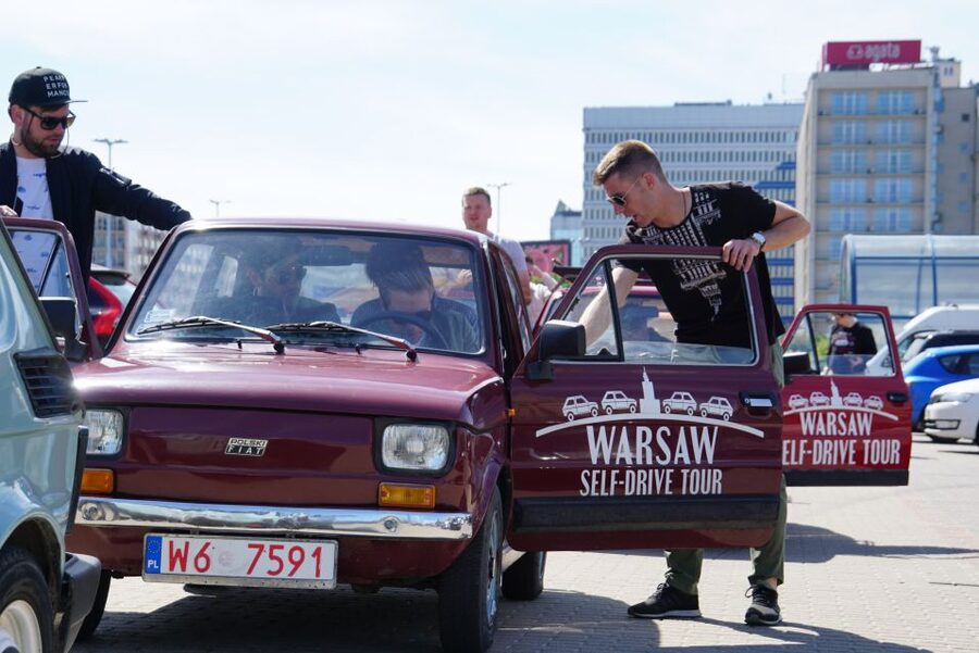 Warsaw's Must-Sees Self-Driving Tour - Praga district by car, the darker side with layered religious architecture