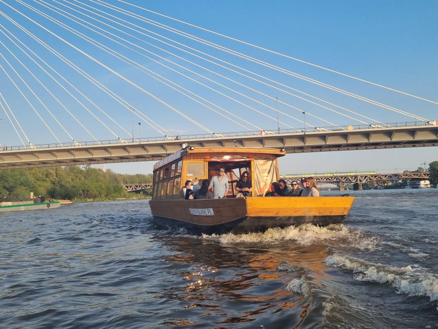 Warsaw: Vistula Cruise - Boarding at the Mermaid Monument, Then Let the River Do the Work