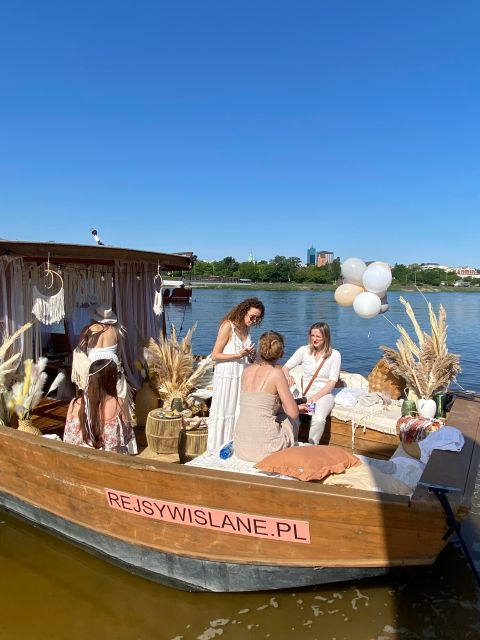 Warsaw: Vistula Cruise - Meet Galar Wiślany: Wooden, Two Decks, and Built for Comfort