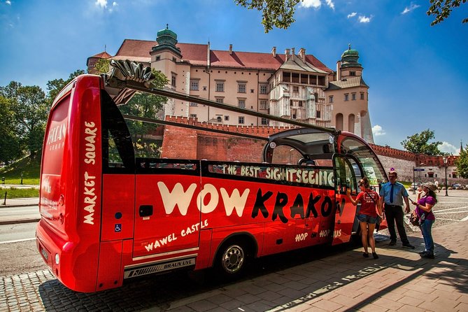 WOWKrakow! Hop on Hop off Bus! 1 tour ticket - Key highlights to know before you ride