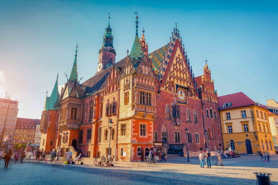 Wroclaw: 3-Hour City WalkingTour with University & Cathedral - Wrocław Cathedral and the Odra River view from the tower lift