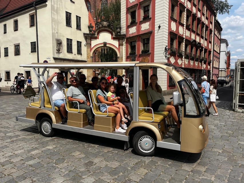 Wroclaw: City Tour Sightseeing By Golf Cart Shared Or Privat - Hill of Guerrillas, Panorama Raclawicka, and Polish Hill Viewpoints