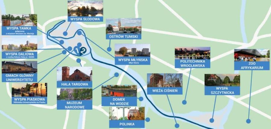 Wroclaw: City Walk and Cruise by Luxury Solar Catamaran - Cathedral Island and the Sand Island route: why the water view matters