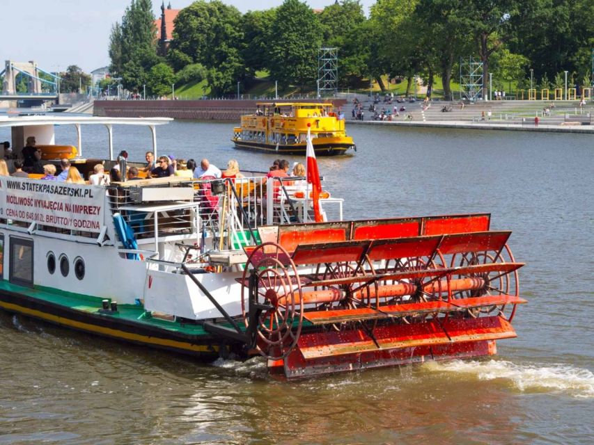 Wrocław: Long City Guided-Walk and River Cruise (3 h) - Finishing near Cathedral Island, then continuing along Dunikowski Boulevard