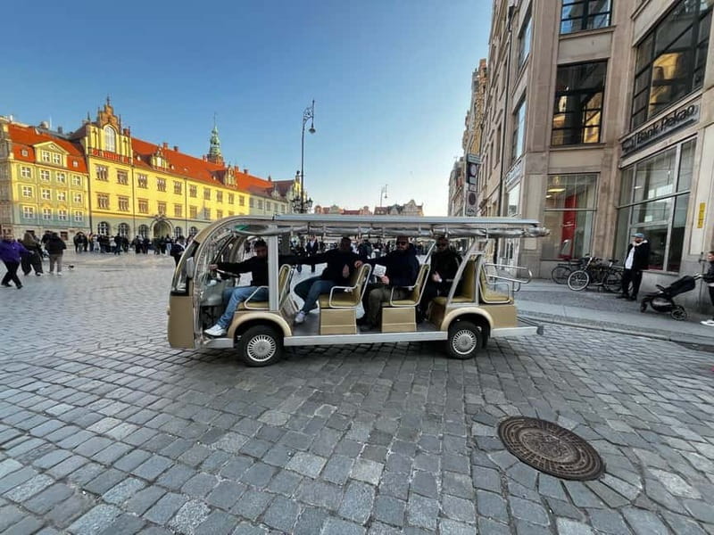 Wroclaw: NO LIMIT BEER City Tour Sightseeing By Golf Cart - Old Town Highlights: St. Elizabeth’s Church, Hansel and Gratel, and Market Stops