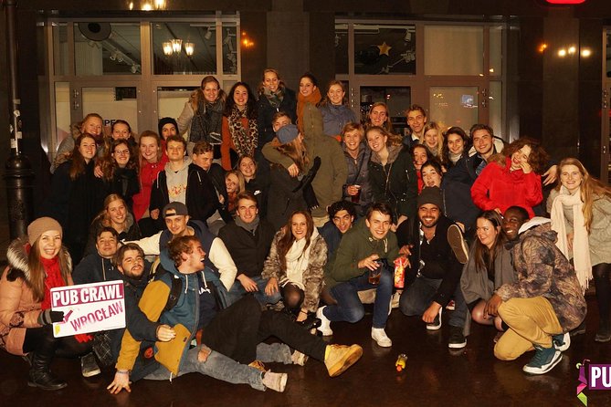 Wroclaw Pub Crawl - The core experience: 4 to 5 venues, free shots, and games