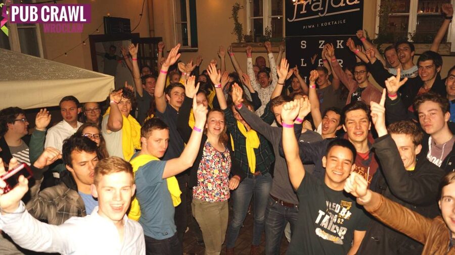Wroclaw Pub Crawl with Free Drinks - Meeting at Pewexx, then getting the party started