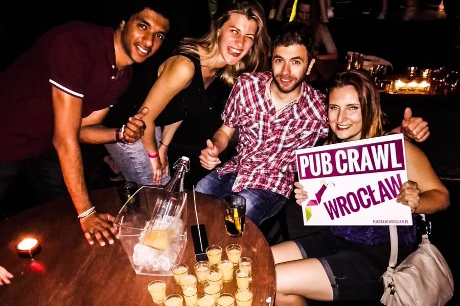 Wroclaw Pub Crawl with Free Drinks - How the route works: 4 to 5 stops in a tight, loud rhythm