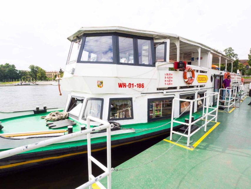 Wrocław: Short City Guided-Walk and Boat-Cruise (2 h) - How the included value works, including the €12 cash boat ticket